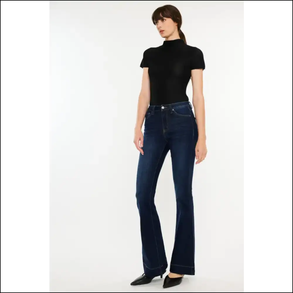 Flare Up your Style: Kancan High Rise Slims that Give a Hug! ππ - Jeans on Sale Worldwide Shipping
