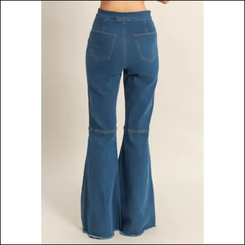 Flaunt it Like you Stole It: Needful Things High-waist Flared Jeans! 😎✨ - Jeans on Sale Worldwide Shipping