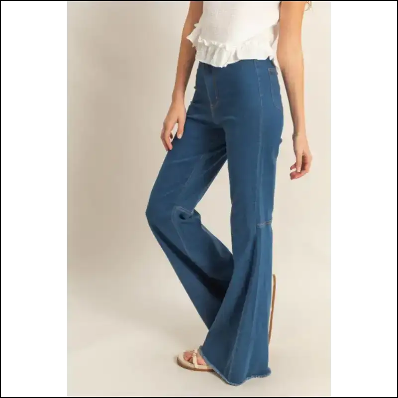 Flaunt it Like you Stole It: Needful Things High-waist Flared Jeans! 😎✨ - Jeans on Sale Worldwide Shipping