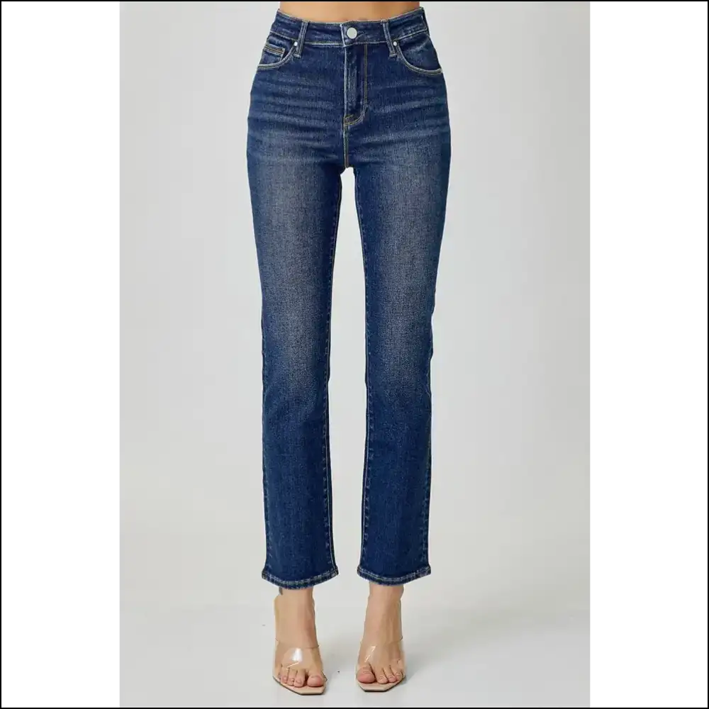 Flaunt your Curves: Needful Things High Waist Straight Jeans are Calling! ππ - on Sale Worldwide Shipping