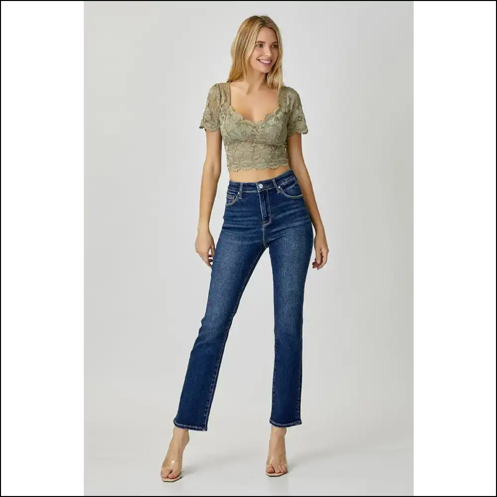 Flaunt your Curves: Needful Things High Waist Straight Jeans are Calling! ππ - on Sale Worldwide Shipping