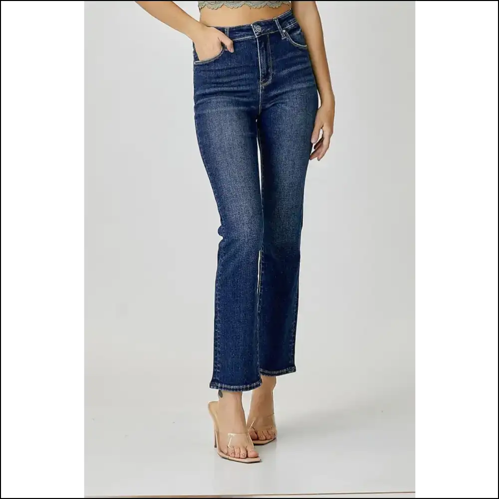 Flaunt your Curves: Needful Things High Waist Straight Jeans are Calling! ππ - on Sale Worldwide Shipping