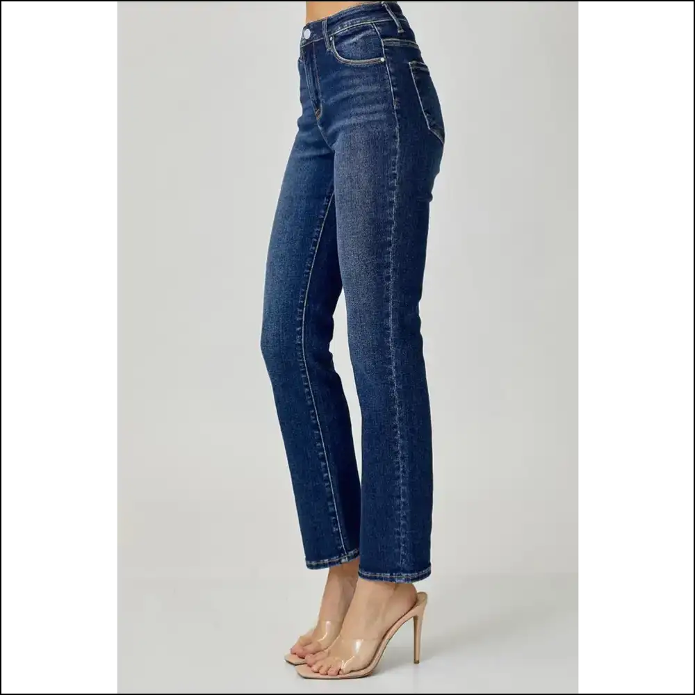Flaunt your Curves: Needful Things High Waist Straight Jeans are Calling! ππ - on Sale Worldwide Shipping