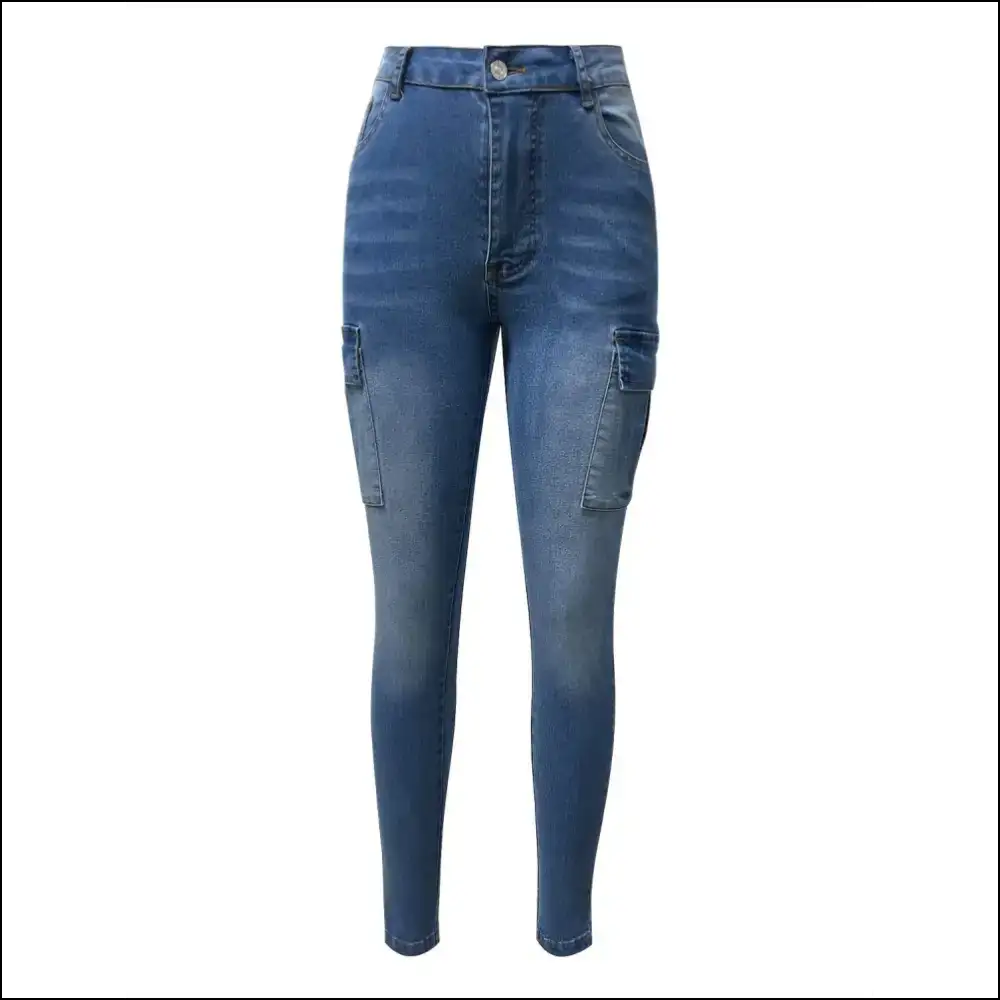 Flaunt your Fabulousness in Stylish Skinny Jeans: Pockets for Snacks! ππ - Jeans on Sale Worldwide Shipping