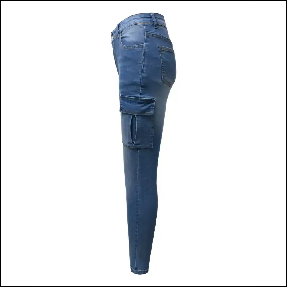 Flaunt your Fabulousness in Stylish Skinny Jeans: Pockets for Snacks! ππ - Jeans on Sale Worldwide Shipping