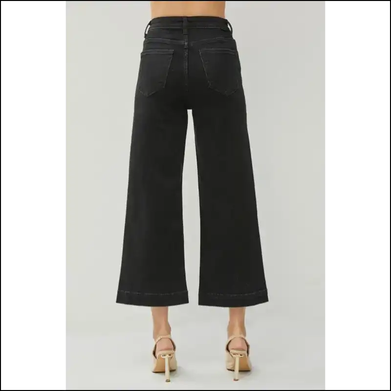 Flaunt your Fabulousness: Needful Things Wide Leg Ankle Jeans for the Win! 🌟 - on Sale Worldwide Shipping