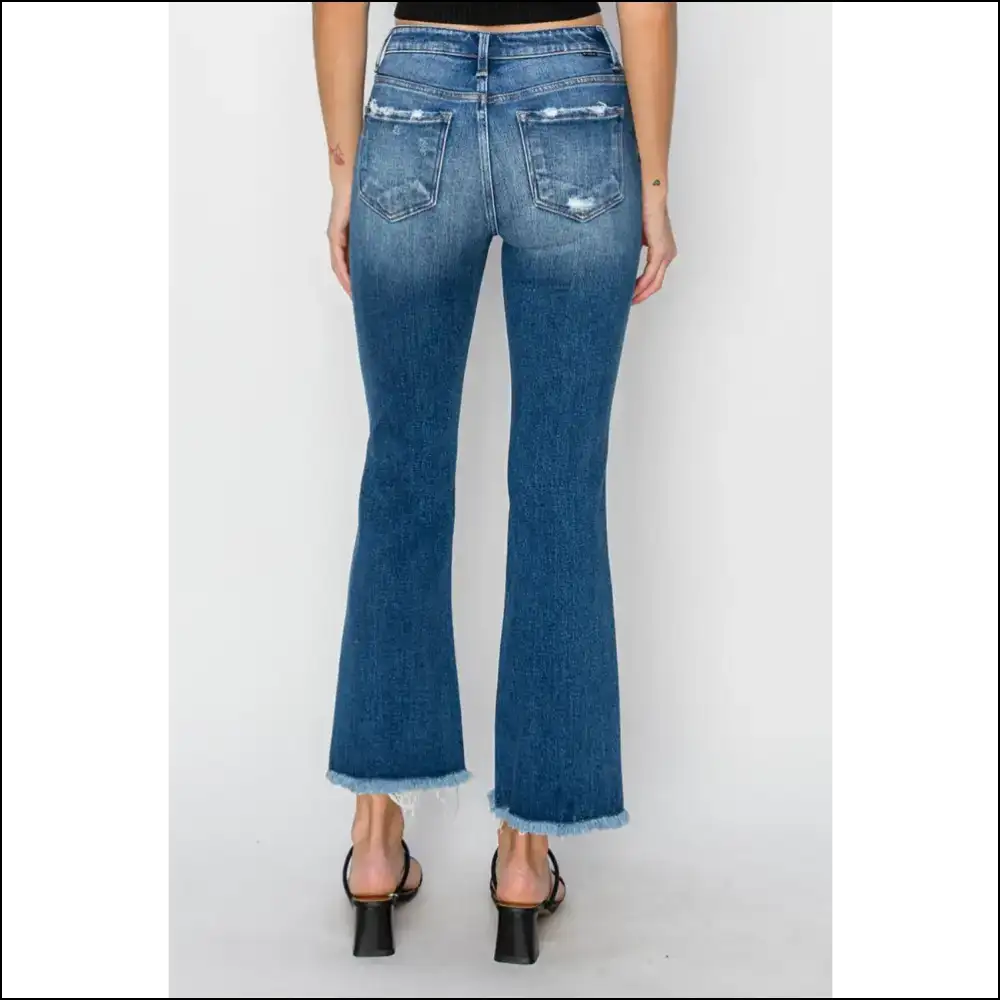 Frayed Step Hem Jeans: Because Graceful is so Last Season Darling! ππ - Jeans on Sale Worldwide Shipping