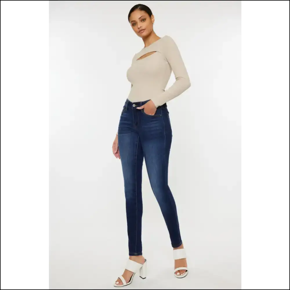 Get Ready to Slay in your New Besties: Kancan Mid Rise Gradient Skinny Jeans! πβ¨ - Jeans on Sale Worldwide Shipping