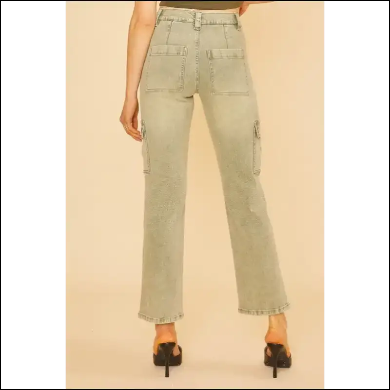 Get Ready to Strut in Annie Wear Straight Leg Jeans with Pockets! ππ - on Sale Worldwide Shipping