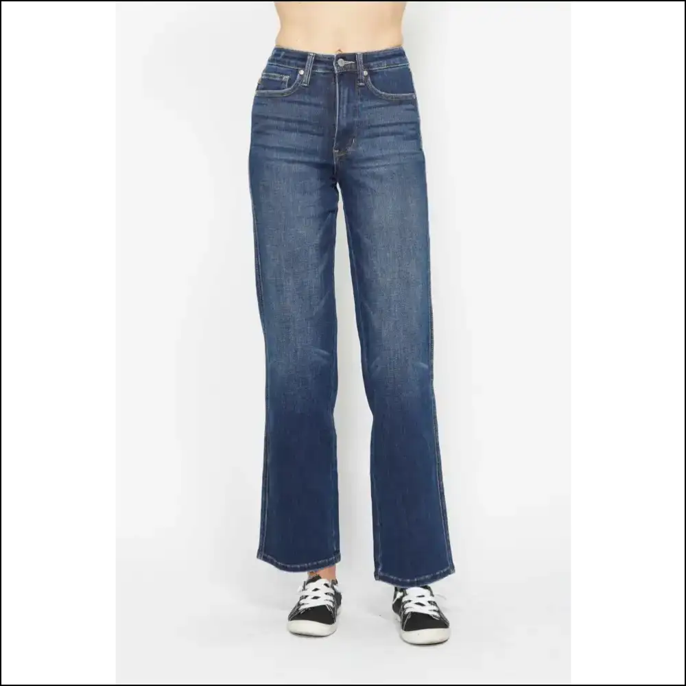 Get your Judy Blue High Waist Tummy Control Jeans and Slay All Day! π - Dark / 0/24 - on Sale Worldwide Shipping