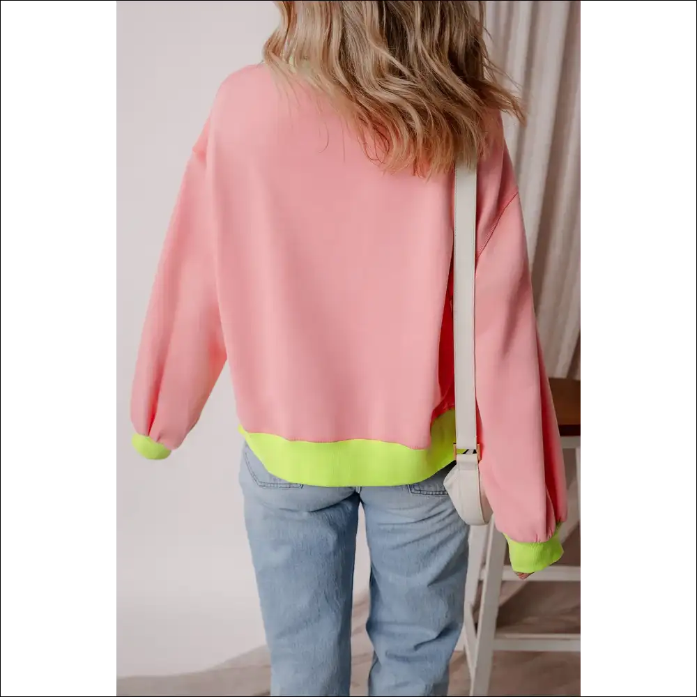 Graphic Round Neck Long Sleeve Sweatshirt - Sweatshirts & Hoodies on Sale Worldwide Shipping
