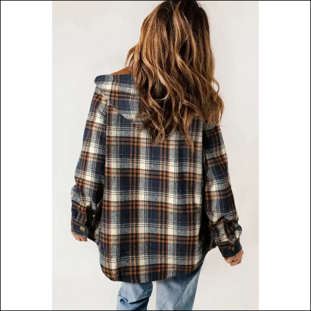 Gray Hooded Flannel Jacket: Dangerously Cozy! Needful Things. π - Jackets Outerwear on Sale Worldwide Shipping