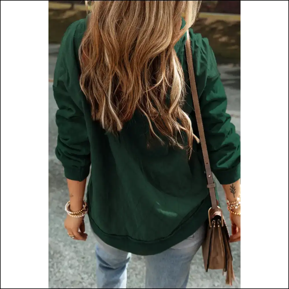 Green Quilted Kangaroo Pocket: Cozy and Ready to Conquer! Needful Things π - Sweatshirts & Hoodies on Sale Worldwide Shipping
