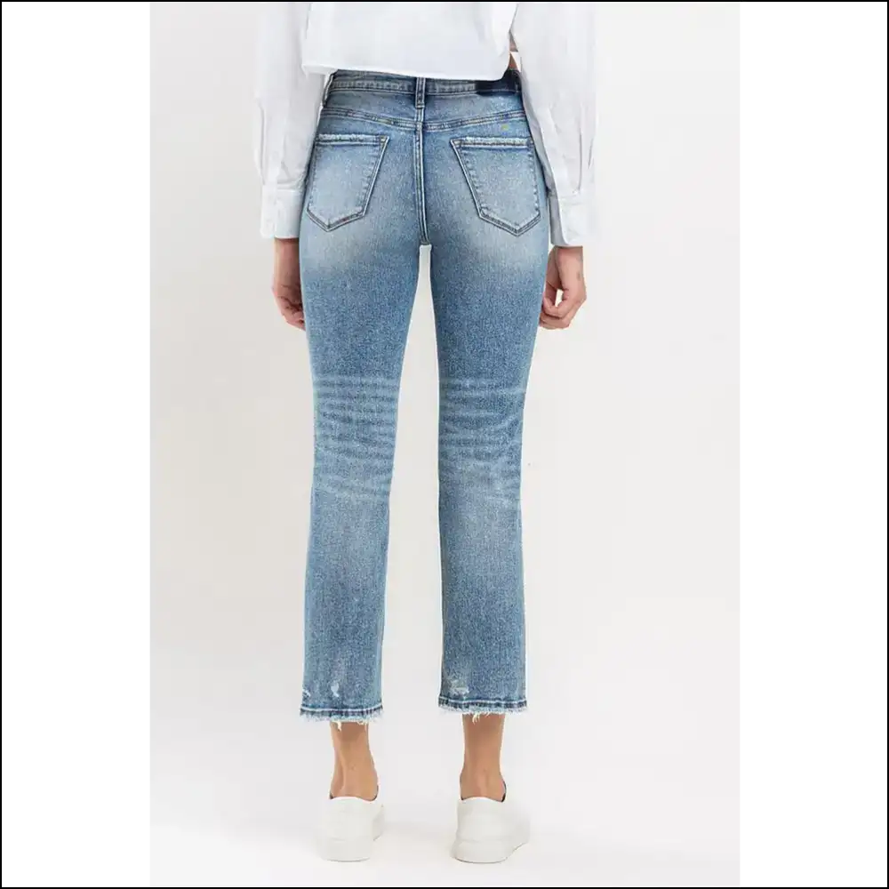 High Rise Slim Straight Jeans: Because Even your Pants Deserve a Glow-up! πβ¨ - Jeans on Sale Worldwide Shipping
