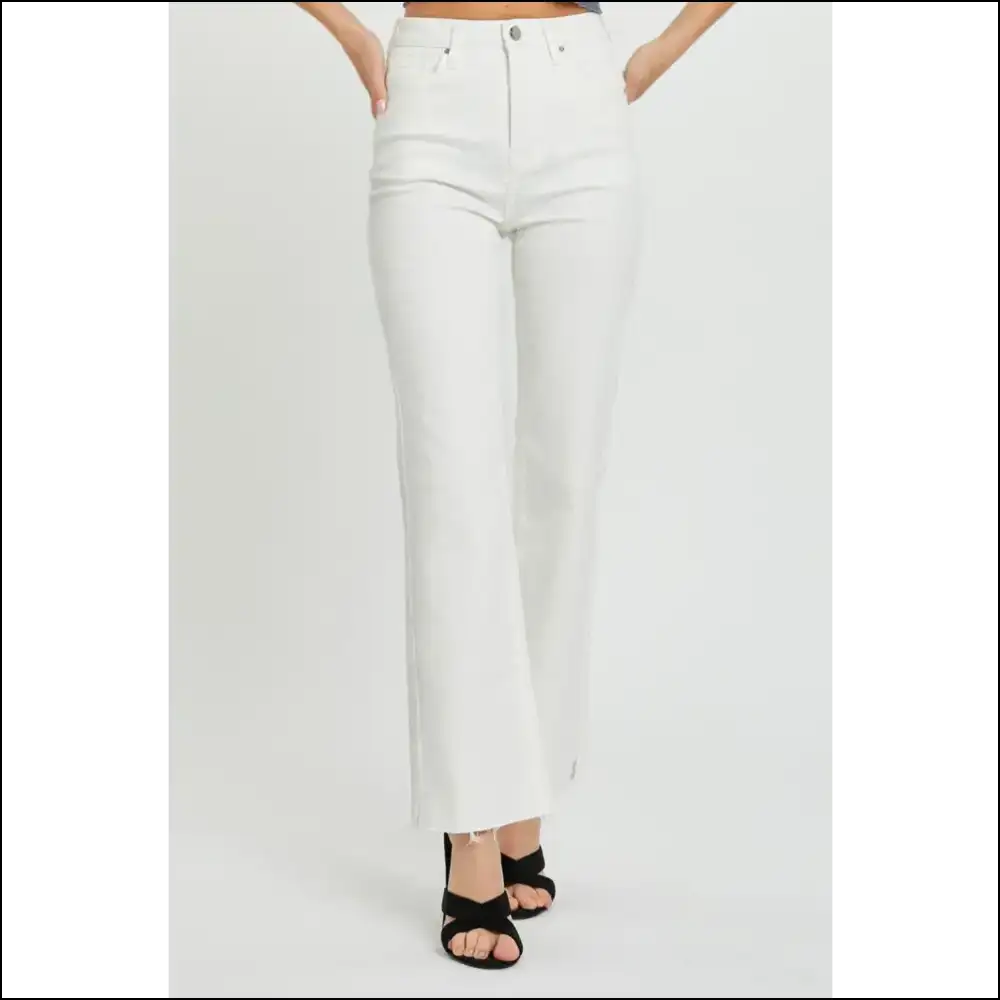 High Rise Tummy Control Jeans: Confidence in Every Curve no Guts Glory! ππ - White / 3xl - Jeans on Sale Worldwide Shipping