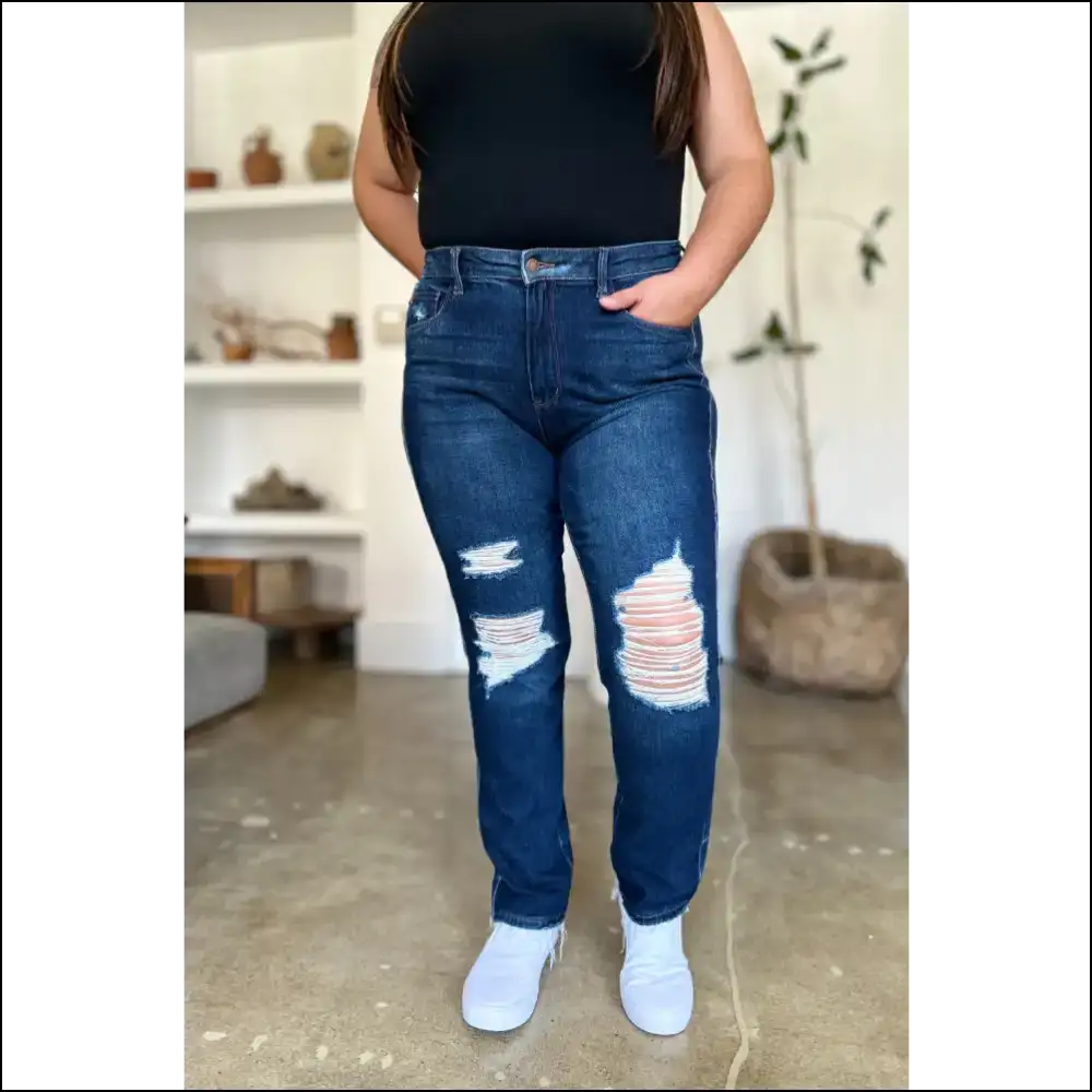 High Waist Jeans: Unleash your Inner Judy Blue Fashionista with a Twist! - Jeans on Sale Worldwide Shipping