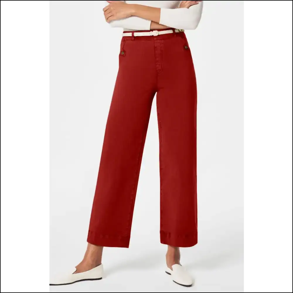 High Waist Jeans: your New Best Friends that Keep Secrets in Pockets! - Red / s - Jeans on Sale Worldwide Shipping