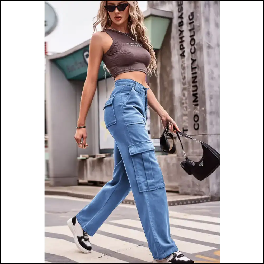 High Waist Loose Fit Jeans: for when you Want to be Comfy and Classy ππ - Jeans on Sale Worldwide Shipping
