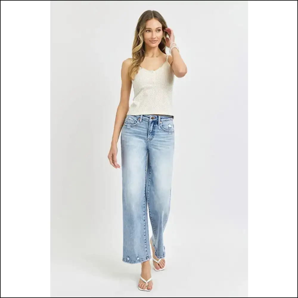 Hug your Curves in Stylish Comfort: Tummy Control Jeans that Slay! π - on Sale Worldwide Shipping