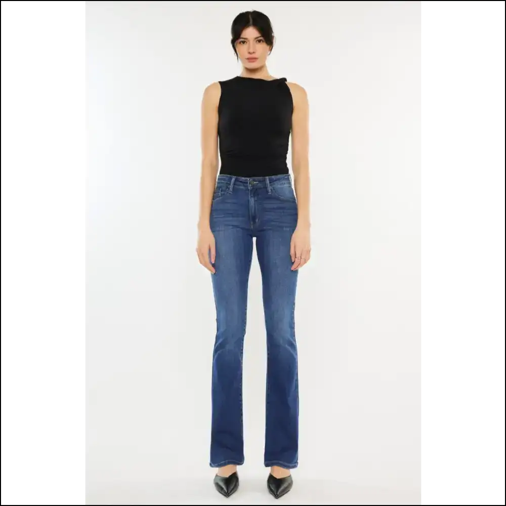 Jeans so Good You’ll Forget your Ex – Kancan High Rise Slim Bootcut! 😂👖 - on Sale Worldwide Shipping