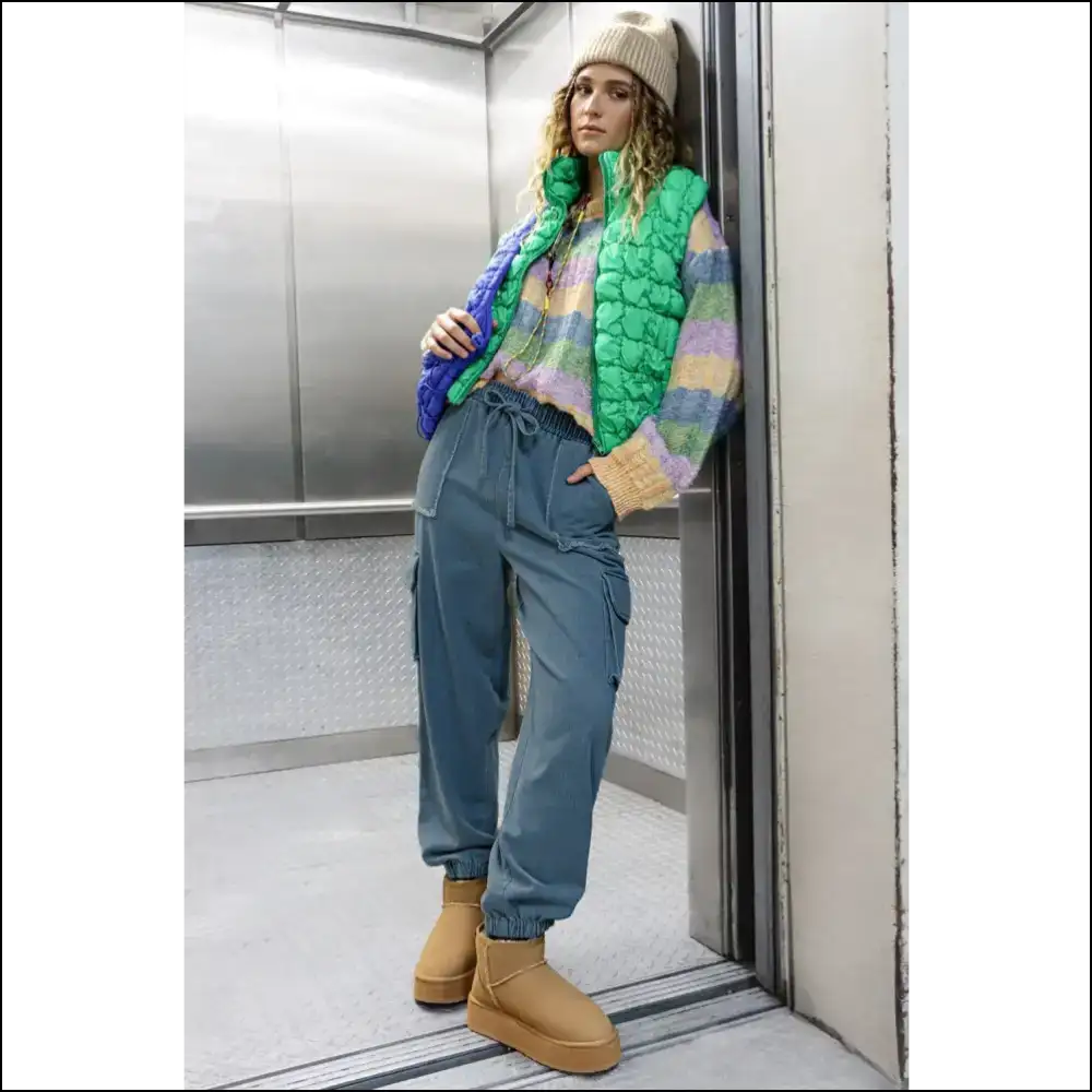 Jeans that Drawstring your Comfort and Cargo Into a Stylish Comedy 😄 - on Sale Worldwide Shipping