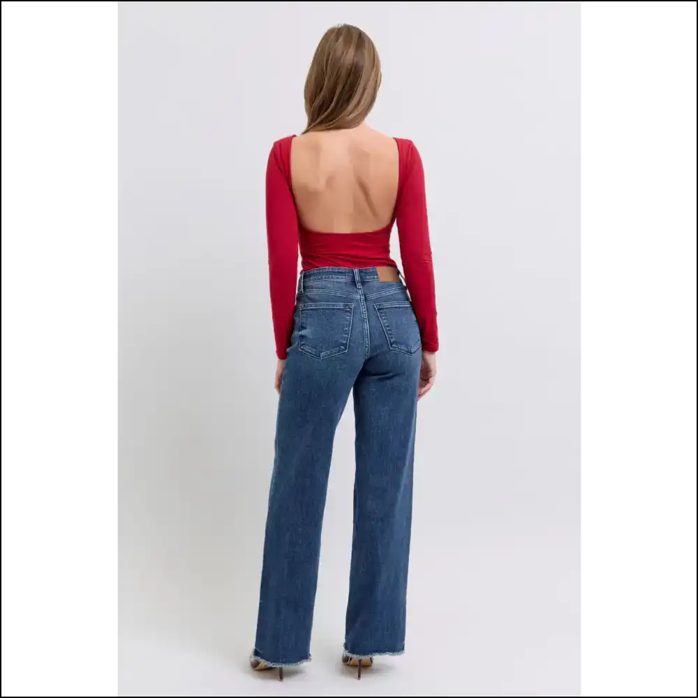 Jeans that Make you Feel Like a Cool Cat - Raw Hem Awesomeness! - on Sale Worldwide Shipping