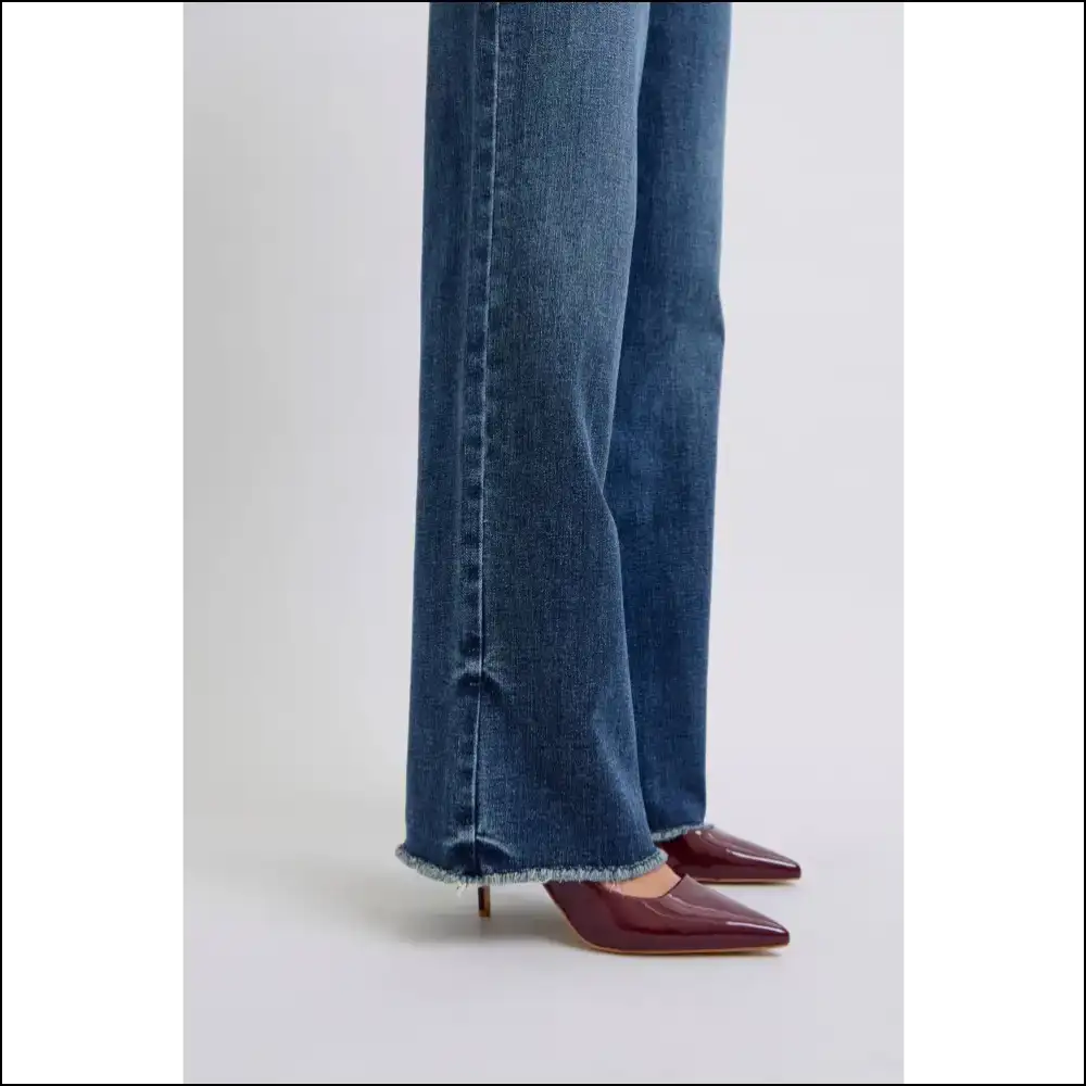Jeans that Make you Feel Like a Cool Cat - Raw Hem Awesomeness! - on Sale Worldwide Shipping