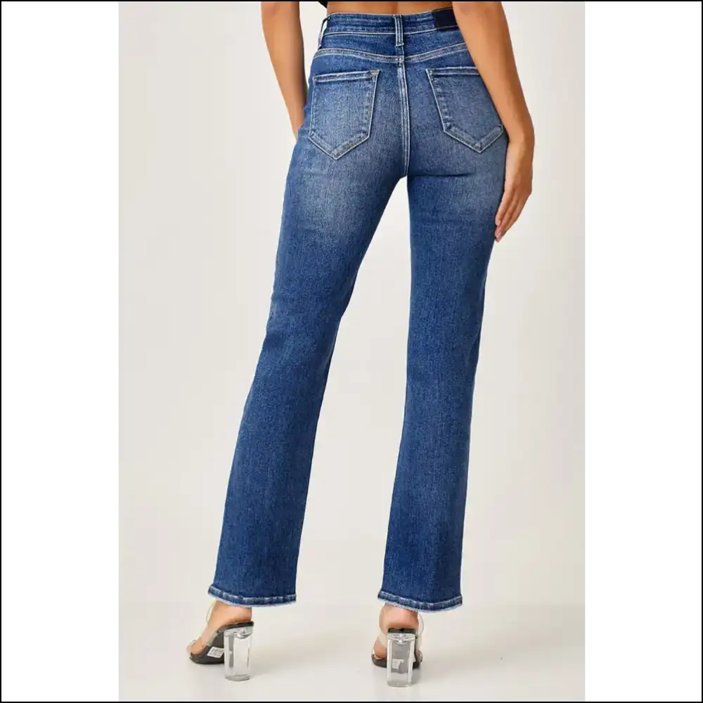 Jeans that Make you Feel Like a Snack: Risen Mid Rise Slim Straight! ππ - on Sale Worldwide Shipping
