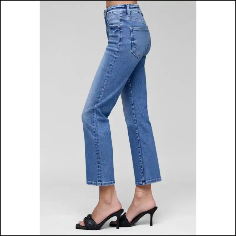 Jeans that Say Heck Yes to your Tummy Control and Crop Straight Dreams! π - on Sale Worldwide Shipping
