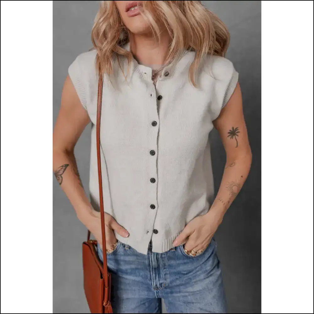 Jet Stream Sweater Vest: Weather ? Needful Things has you 🥶 - s - Cardigans on Sale Worldwide Shipping