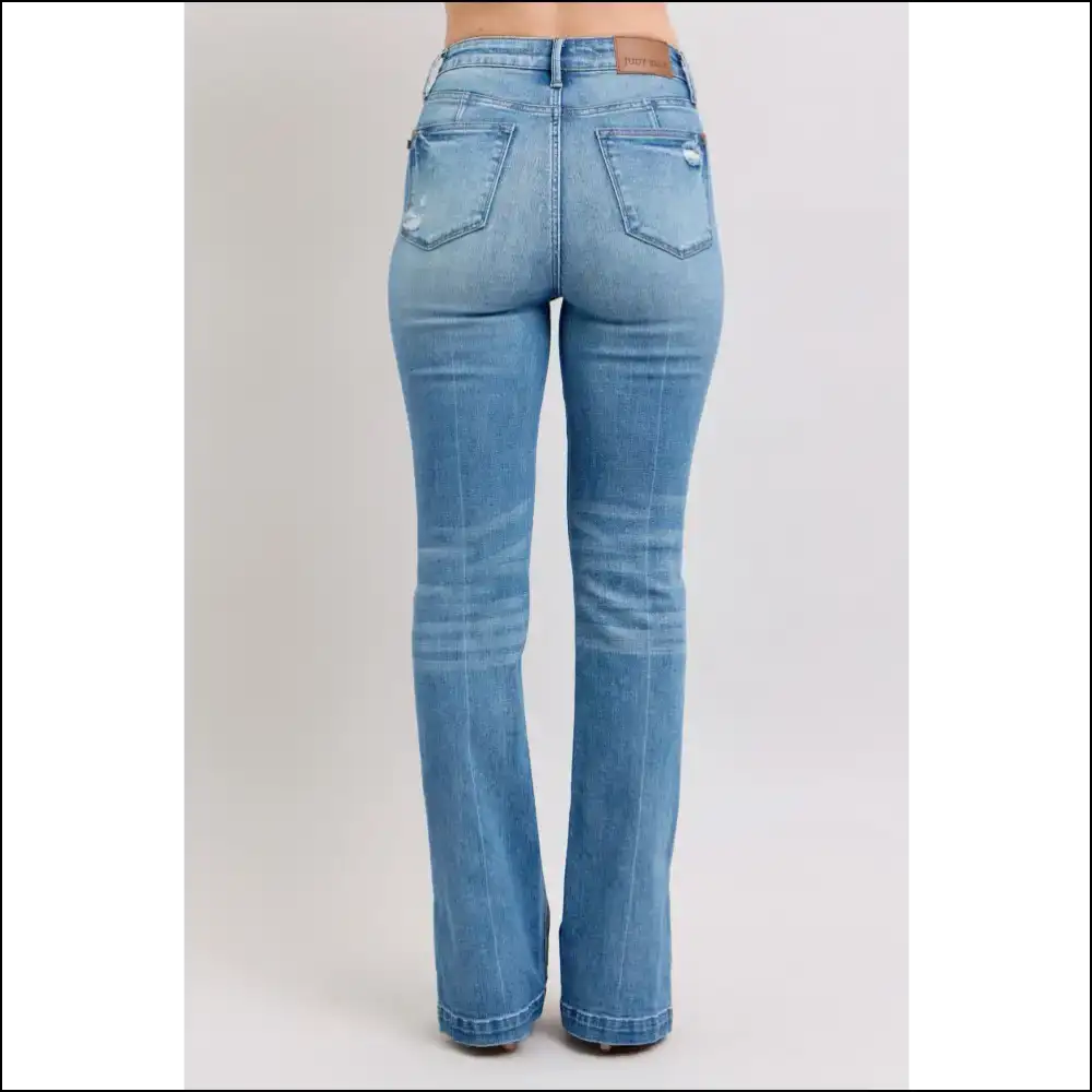 Judy Blue Boot Jeans: Tummy Control for Style & Snacks β your New Bff! ππ - Jeans on Sale Worldwide Shipping