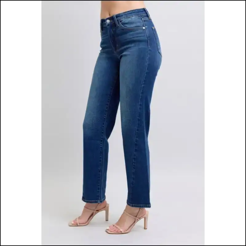 Judy Blue Straight Jeans: Because your Confidence Needs a Fabric Upgrade ๐๐ฅ - Jeans on Sale Worldwide Shipping