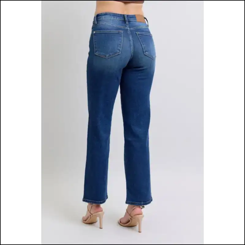 Judy Blue Straight Jeans: Because your Confidence Needs a Fabric Upgrade ๐๐ฅ - Jeans on Sale Worldwide Shipping