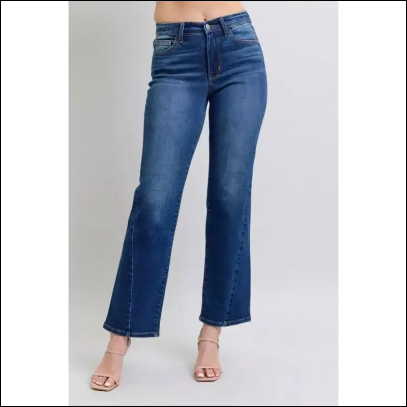 Judy Blue Straight Jeans: Because your Confidence Needs a Fabric Upgrade ๐๐ฅ - Medium / 20w - Jeans on Sale Worldwide Shipping