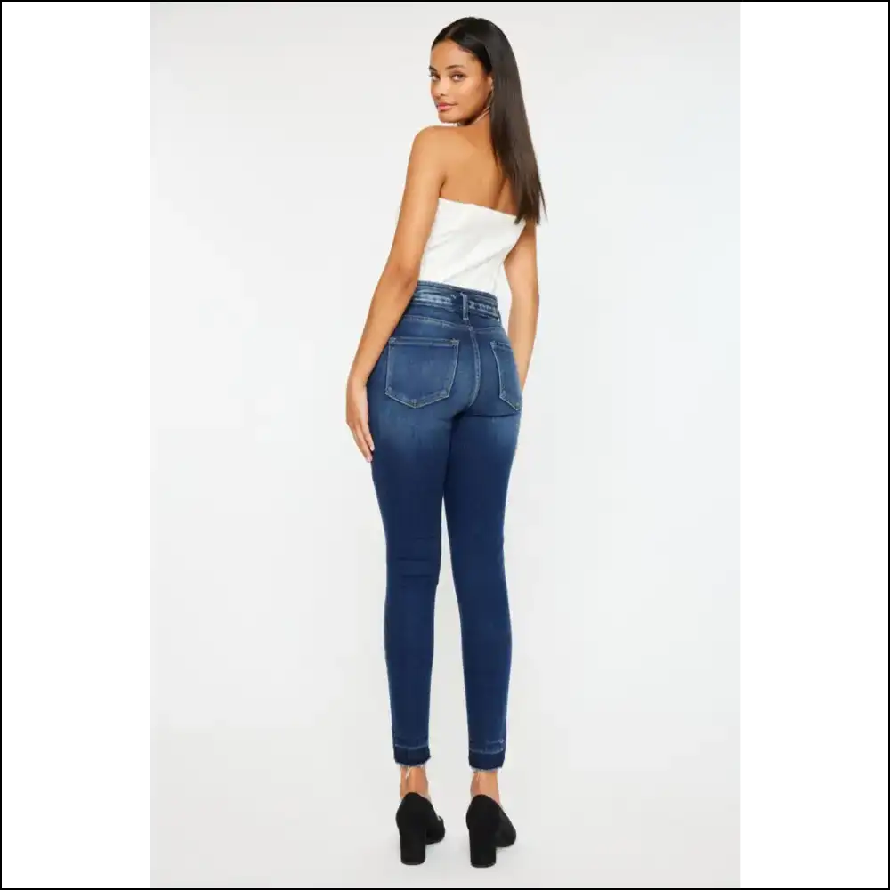 Kancan High Rise Ankle Skinnies: for when your Confidence Needs a Lift! π - Jeans on Sale Worldwide Shipping
