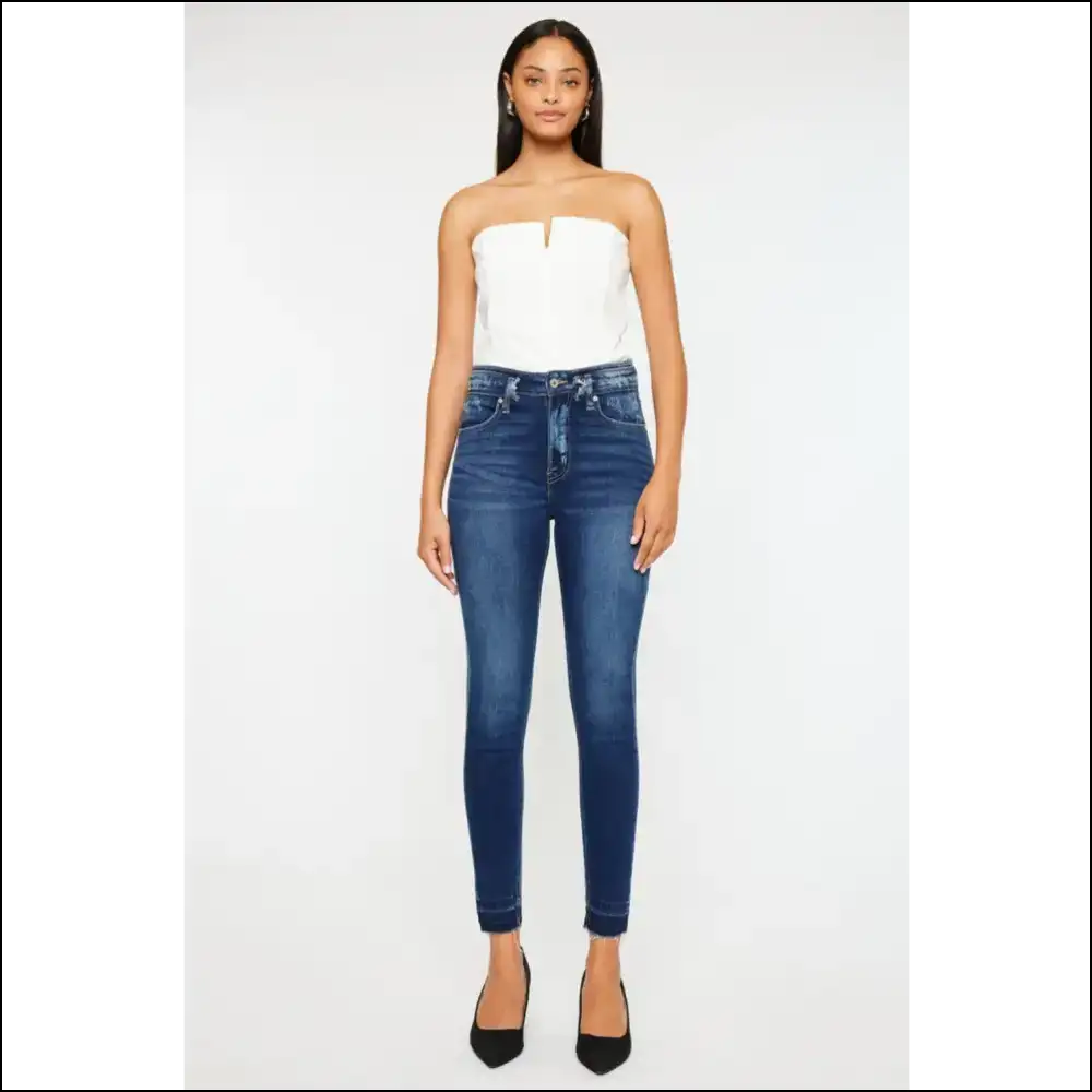 Kancan High Rise Ankle Skinnies: for when your Confidence Needs a Lift! π - Jeans on Sale Worldwide Shipping