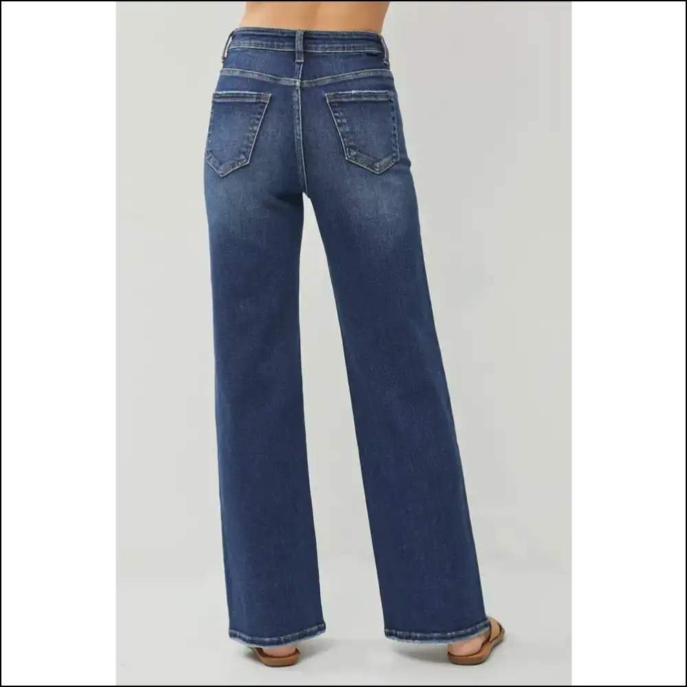 Level Up your Rebel Style with High Rise Distressed Wide Leg Jeans ππ - on Sale Worldwide Shipping