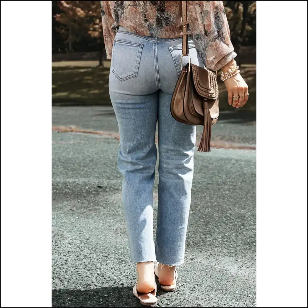 Light Blue Acid Jeans: your Butt’s New Bff 🍑 - Jeans on Sale Worldwide Shipping