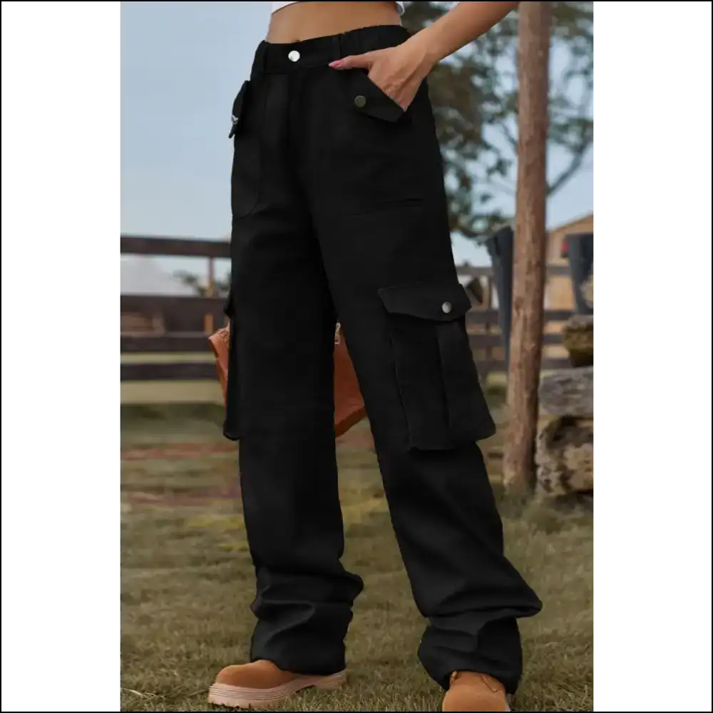 Long Jeans: your New Bffs for Awkward First Dates and Couch Days! ππ - Black / s - Jeans on Sale Worldwide Shipping