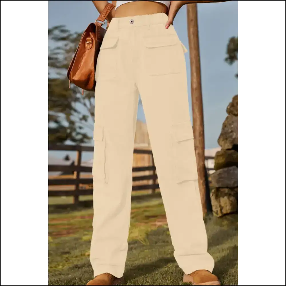 Loose Fit Long Jeans: for when you Want to Look Good N’ Feel Even Better! - Tan / 2xl - Jeans on Sale Worldwide Shipping