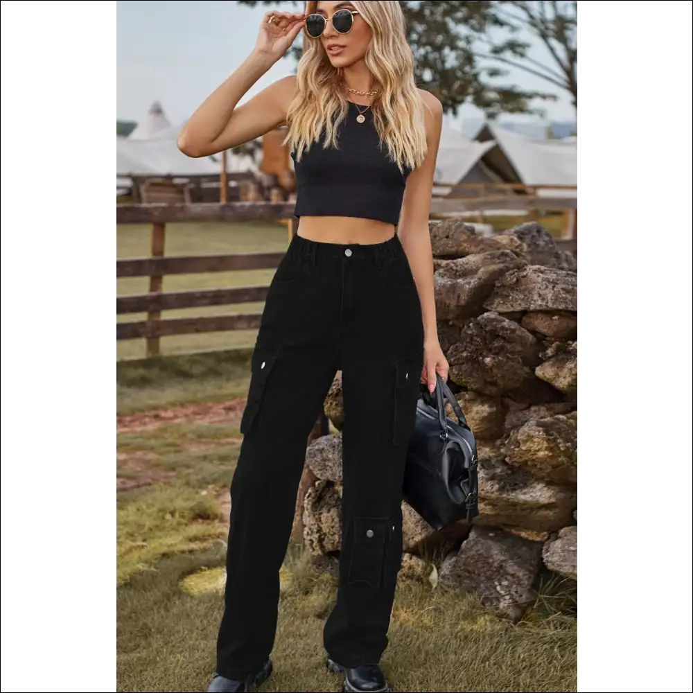 Loose Fit Long Jeans: for when Youβre Fashionably Late to Everything! πβ¨ - Jeans on Sale Worldwide Shipping