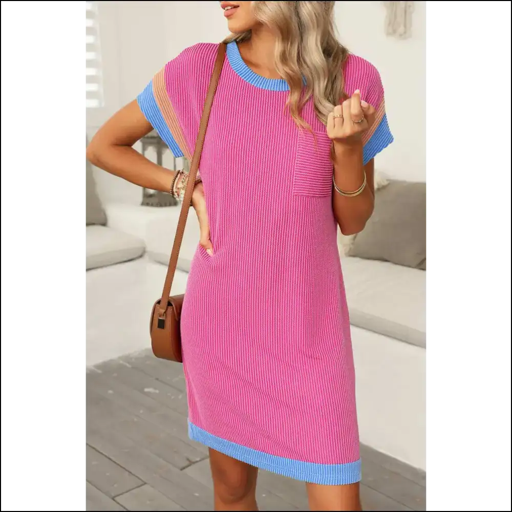 Moonlight Jade Colorblock: Needful Things Slay Dress π
- Rose Red / s - Short Dresses on Sale Worldwide Shipping