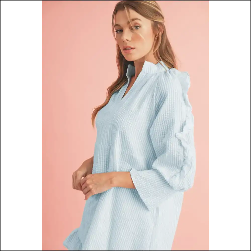 Myosotis Seersucker: Dress so Cute Itβs Almost Illegal π - Short Dresses on Sale Worldwide Shipping