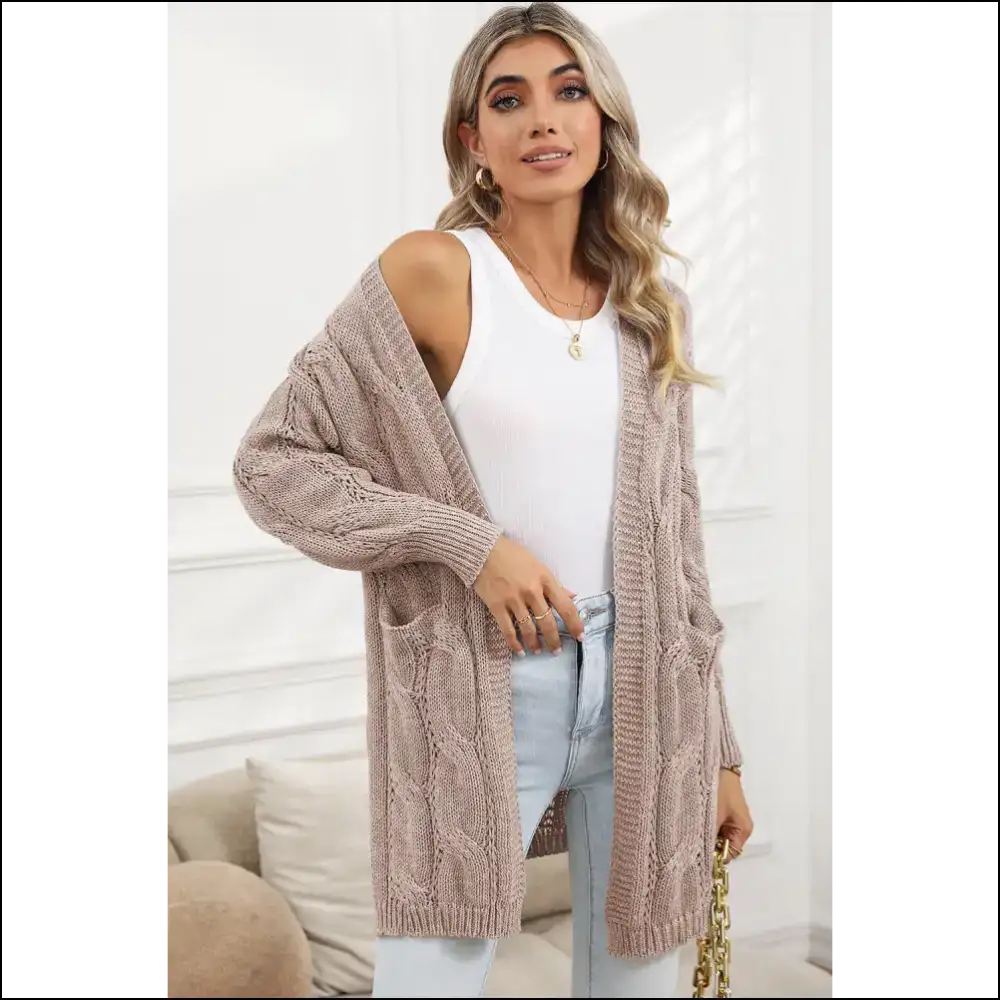 Needful Things: Chic Black Ribbed Knit Cardigan β Bow Down Bitches! ππ€ - Cardigans on Sale Worldwide Shipping