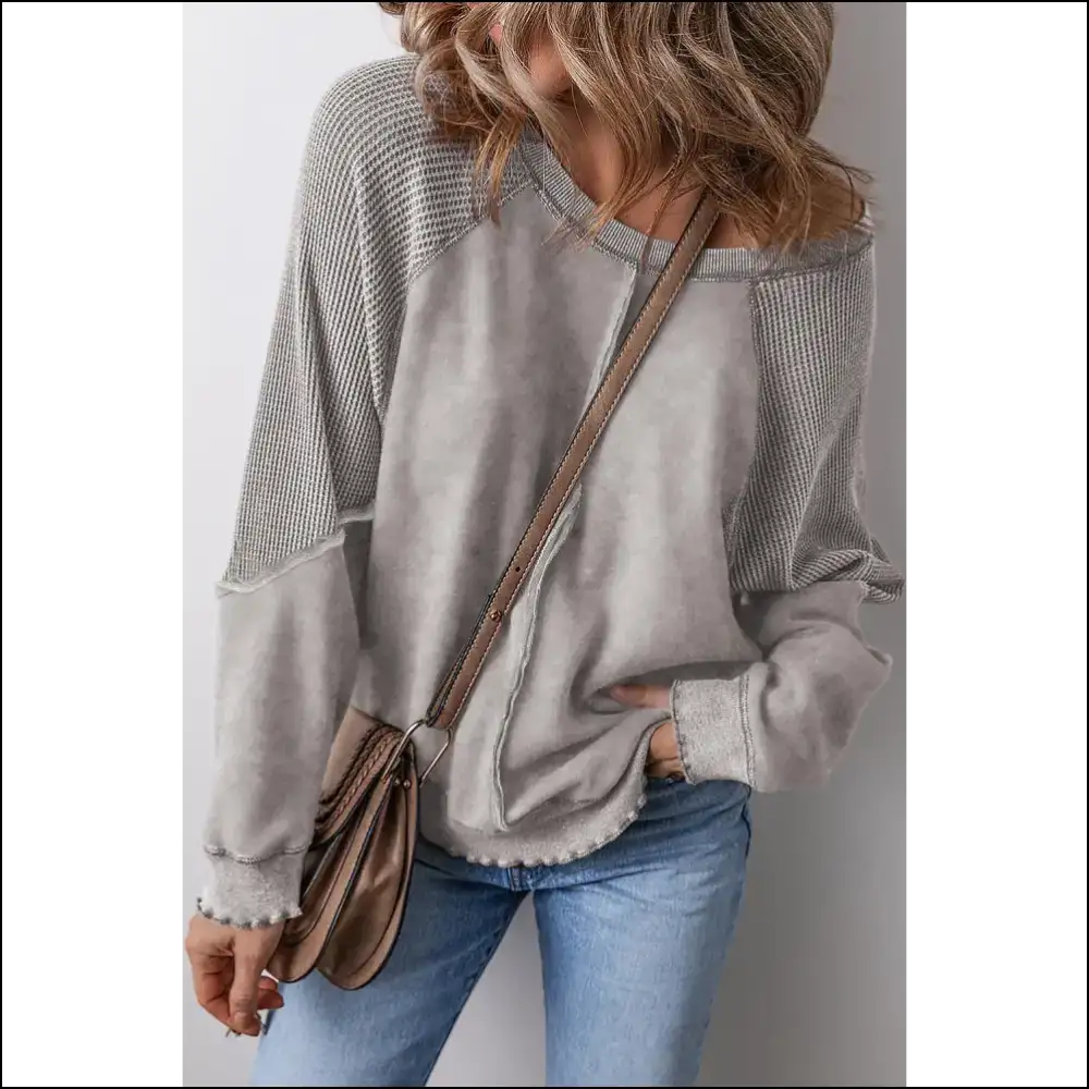 Needful Things Chic Mineral Blue: Wfle you Waiting For? π - Light Grey / s - Sweatshirts & Hoodies on Sale Worldwide Shipping