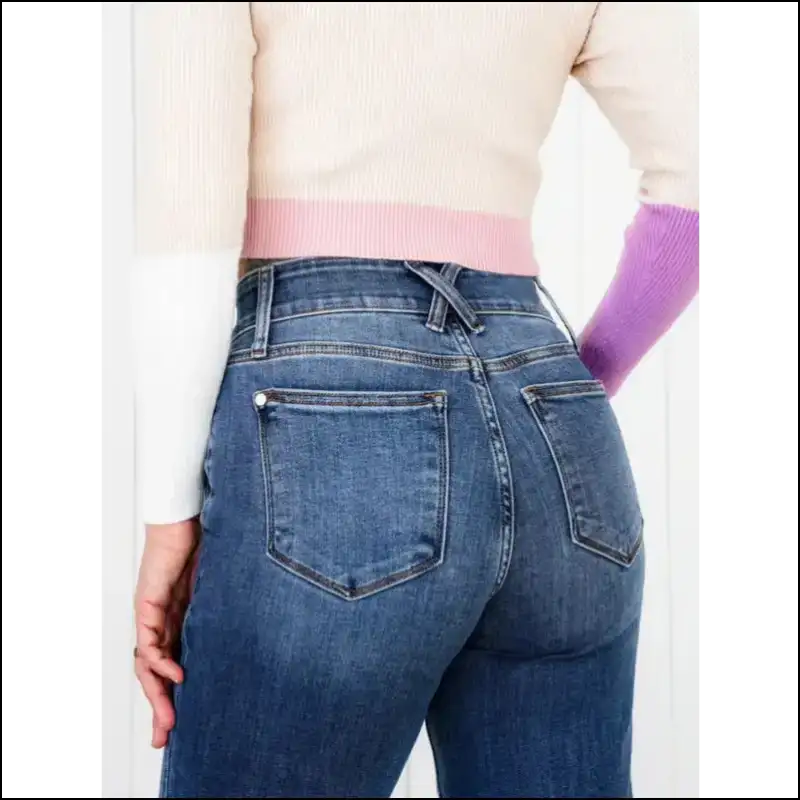Needful Things Chic Washed Straight Leg Jeans: Because Pants Should Flatter! ππ - Jeans on Sale Worldwide Shipping
