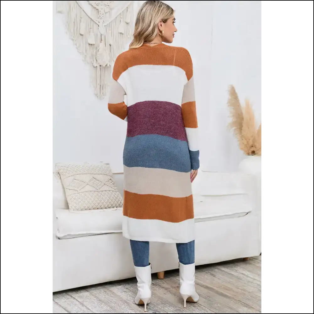 Needful Things: Color Block Cardigan – Hug! 🌈knitted Rainbows! - Cardigans on Sale Worldwide Shipping