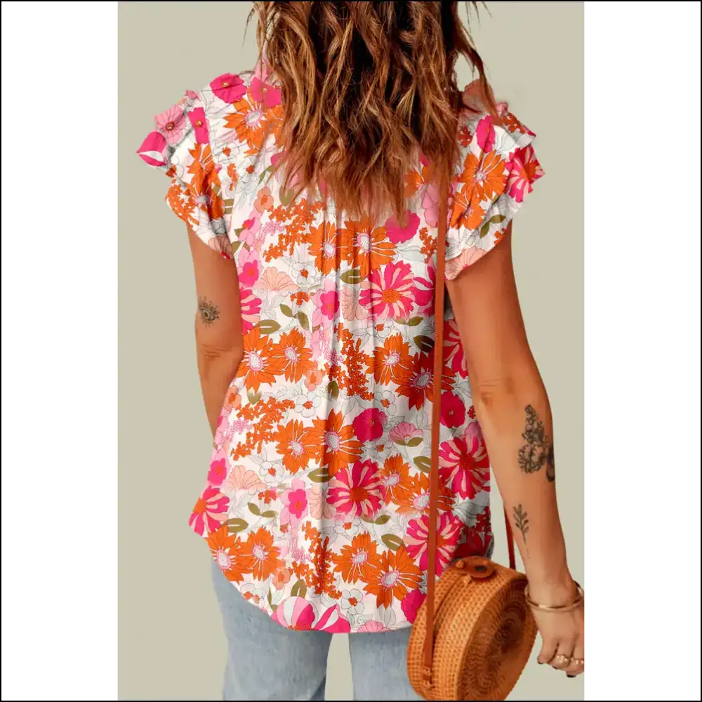 Needful Things: Floral Print Frenzy—blouse so Good It’s Illegal 😜 - Blouses on Sale Worldwide Shipping