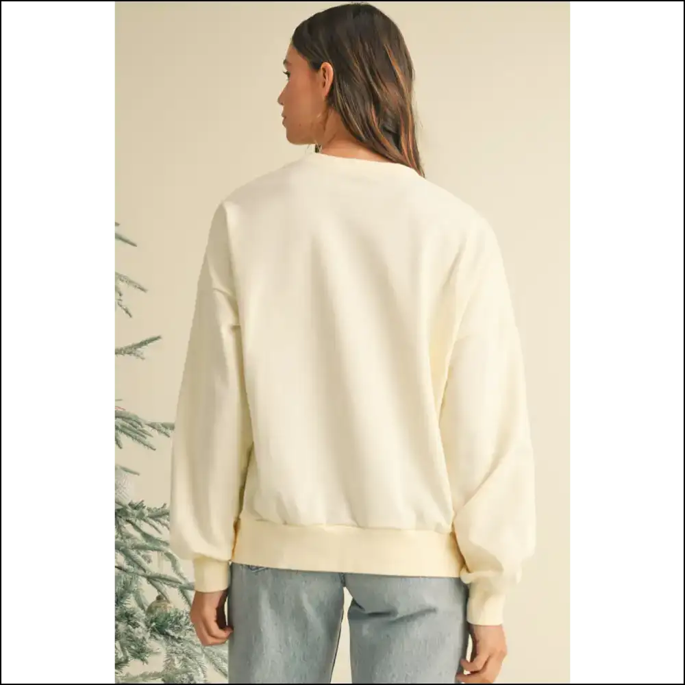 Needful Things: White Colorblock Drop Sleeve Sweatshirt β Finally Fashion πββοΈ - Sweatshirts & Hoodies on Sale Worldwide Shipping