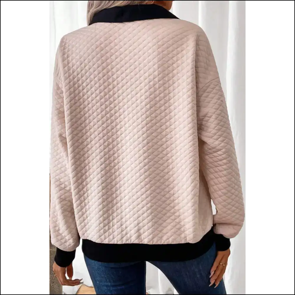Oatmeal Checked Texture: your New Bf (before Fashion) - Needful Things ๐ - Sweatshirts & Hoodies on Sale Worldwide Shipping